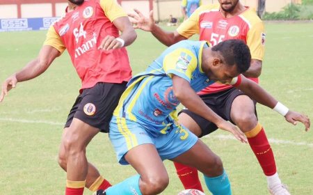 কলকাতা লিগে পুলিশ এসি’র কাছে পরাস্ত ইস্টবেঙ্গল