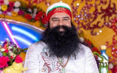 এবার ৪০ দিনের জন্য প্যারোলে  মুক্তি ধর্ষণে সাজাপ্রাপ্ত রাম রহিমের