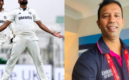 ওভালে সিরাজের শেষ বলে মুগ্ধ আম্পায়ার ধর্মসেনা