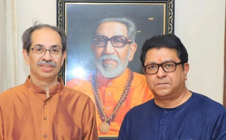 দু’দশক বাদে হাতে হাত রেখে ভোটে লড়তে চলেছেন উদ্ধব ও রাজ ঠাকরে