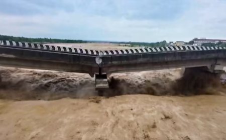 টানা বর্ষণে বিপর্যস্ত জম্মু ও কাশ্মীর, ধসে বন্ধ বহু রাস্তা, কাঠুয়ায় ভাঙল সেতু