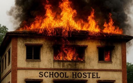 অরুণাচলে স্কুলের হস্টেল পুড়ে ছাই, মৃত তৃতীয় শ্রেণির পড়ুয়া, আহত ৩