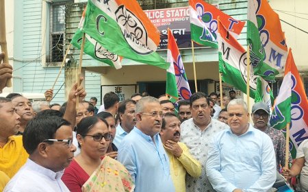 বুথ সভাপতি হত্যা ঘিরে তৃণমূল ও বিজেপির চাপানউতোর বারুইপুরে