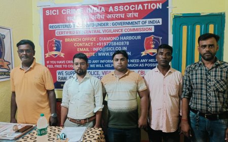 ডায়মন্ড হারবারে ভুয়ো সংস্থা খুলে  প্রতারণা, মূল পান্ডা সহ গ্রেফতার ৬