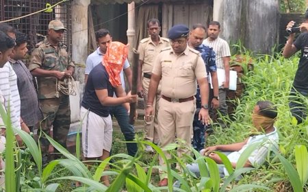 বারুইপুরে বিজেপি নেতা খুনের আসামি ছোট ভাইকে নিয়ে ঘটনার পুনর্নির্মাণ করল পুলিশ