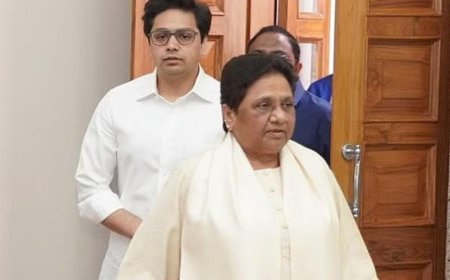 আকাশকে বিএসপির ন্যাশনাল কনভেনর করলেন মায়াবতী