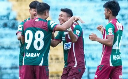 পাঠচক্রকে গোলের মালা, কলকাতা লিগের শেষ ম্যাচে বড় জয় মোহনবাগানের