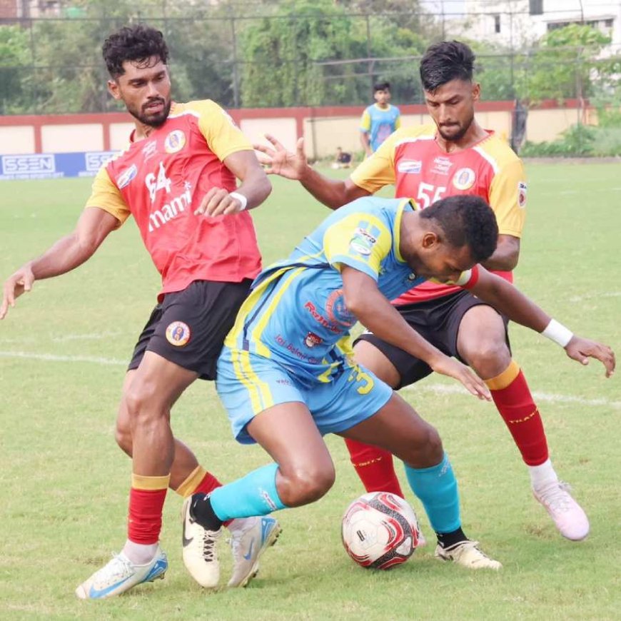 কলকাতা লিগে পুলিশ এসি’র কাছে পরাস্ত ইস্টবেঙ্গল