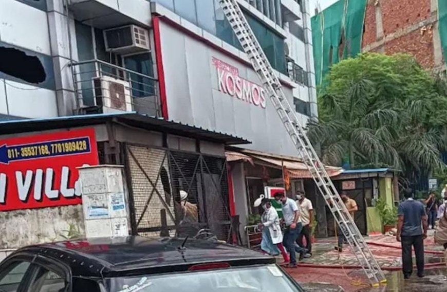 দিল্লির হাসপাতালে বিধ্বংসী আগুন, মৃত ১, আহত অন্তত ১০