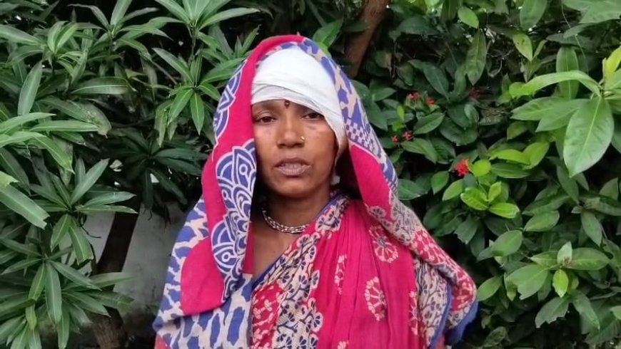 রাতভর তাসখেলা ঘিরে চেচামেচি, গালি, প্রতিবাদ করায় বধূর মাথায় অস্ত্রের কোপ