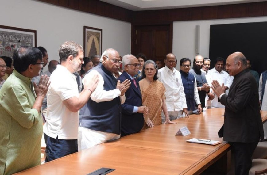 উপরাষ্ট্রপতি পদে মনোনয়ন পেশ সুদর্শন রেড্ডির