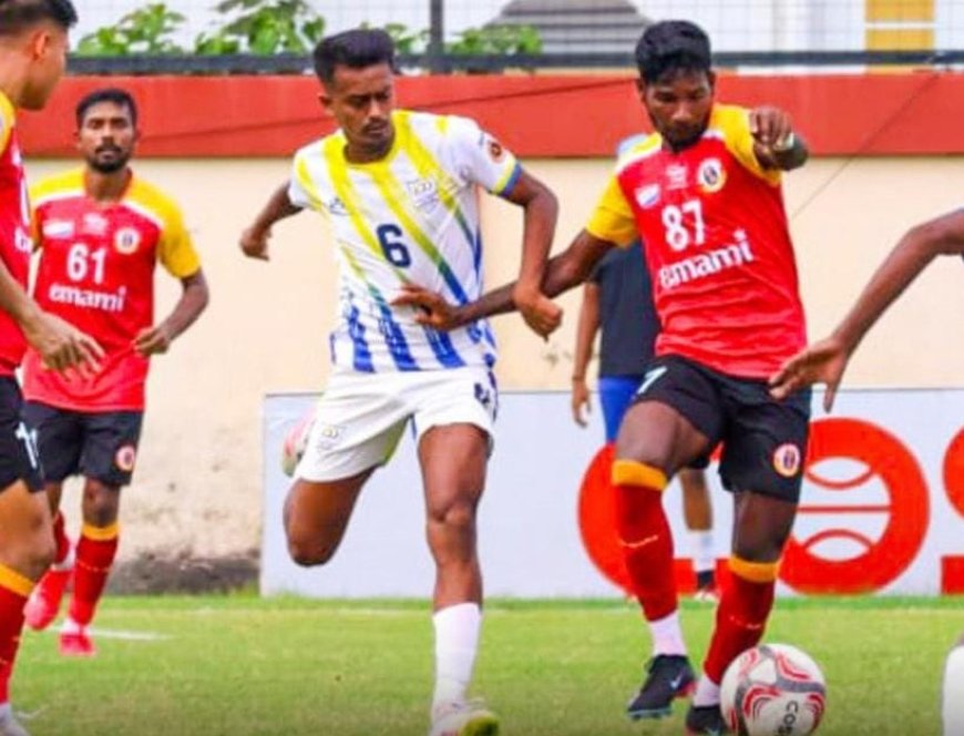 জর্জ টেলিগ্রাফকে চার গোল দিয়ে ঘরোয়া লিগে শীর্ষে ইস্টবেঙ্গল