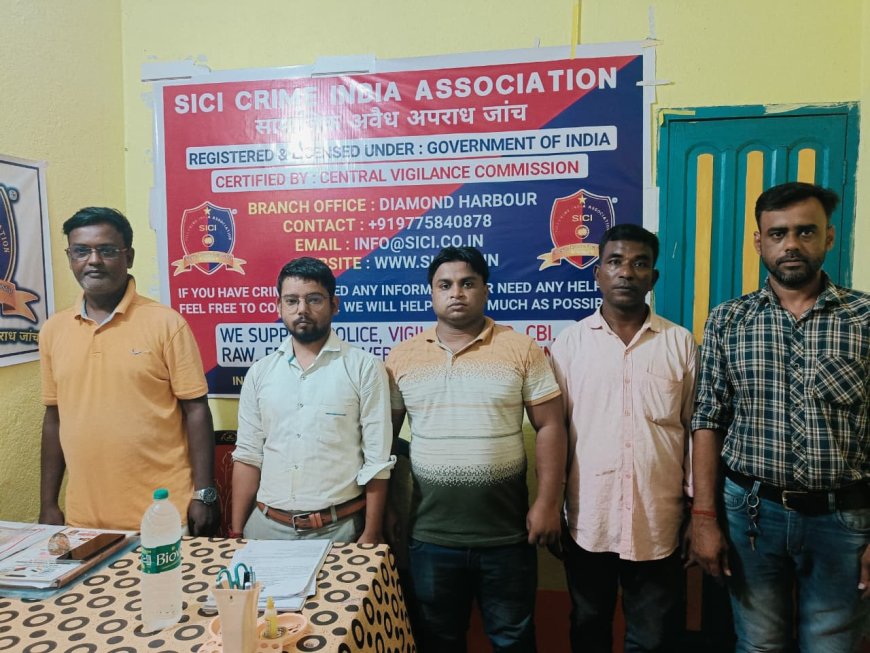 ডায়মন্ড হারবারে ভুয়ো সংস্থা খুলে  প্রতারণা, মূল পান্ডা সহ গ্রেফতার ৬