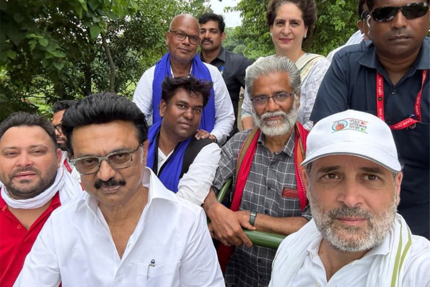 রাহুলের যাত্রায় ‘বিহার বিরোধী’, ‘হিন্দু বিরোধী’ স্ট্যালিন, আক্রমণ বিজেপির