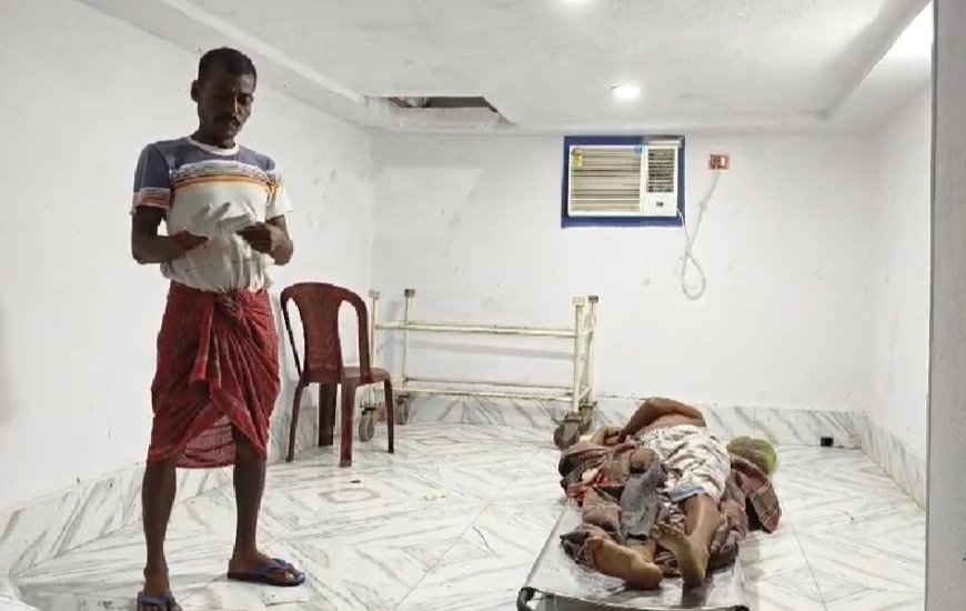 ঘুমন্ত বাবাকে কুপিয়ে খুনের অভিযোগ ছেলের বিরুদ্ধে, গ্রেফতার অভিযুক্ত