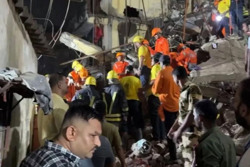 মুম্বইয়ের বহুতল ভাঙায় মৃত বেড়ে ১৭,  ৫ লক্ষ টাকা আর্থিক সাহায্য ঘোষণা মহারাষ্ট্র সরকারের