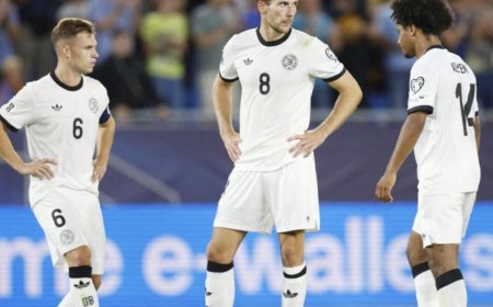 বিশ্বকাপের যোগ্যতা অর্জন পর্বে স্লোভাকিয়ার কাছে হার জার্মানির