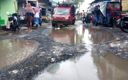 কুলতলির জামতলা থেকে পাঁচুয়াখালি রাস্তা বেহাল
