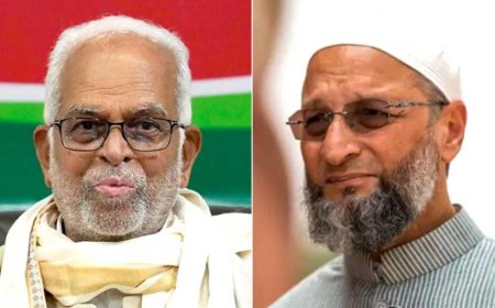 উপরাষ্ট্রপতি নির্বাচনে বিরোধী প্রার্থী রেড্ডিকে সমর্থন আসাদউদ্দিনের দলের