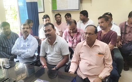 পুজোয় যান নিয়ন্ত্রণে বৈঠক বারুইপুর থানায়