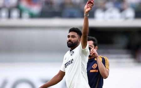 আইসিসি’র মাসের সেরা বোলারের শিরোপা সিরাজের