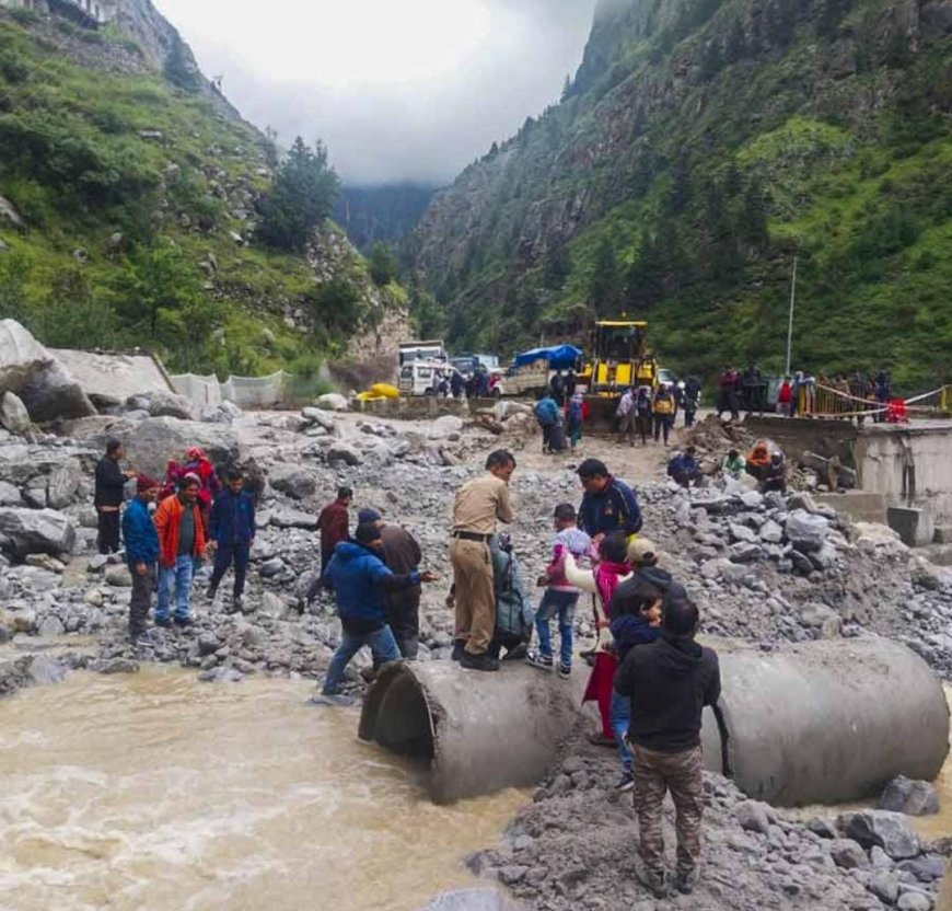 উত্তরাখণ্ডে আরও ভারী বৃষ্টির সতর্কতা,বন্ধ স্কুল,স্থগিত চারধাম যাত্রা