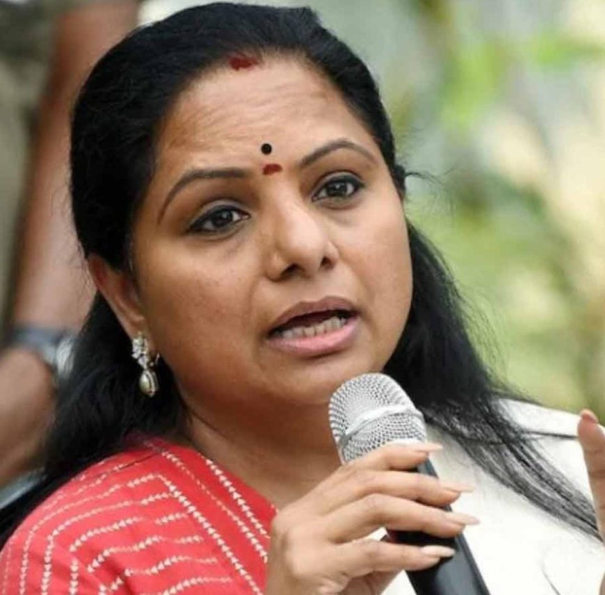 কন্যা কবিতাকে বিআরএস থেকে সাসপেন্ড করলেন কেসিআর