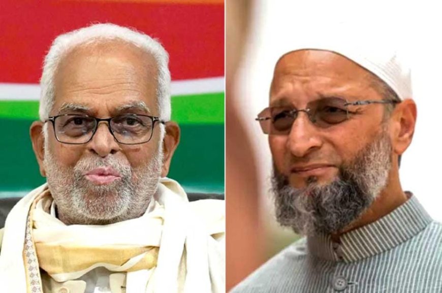 উপরাষ্ট্রপতি নির্বাচনে বিরোধী প্রার্থী রেড্ডিকে সমর্থন আসাদউদ্দিনের দলের