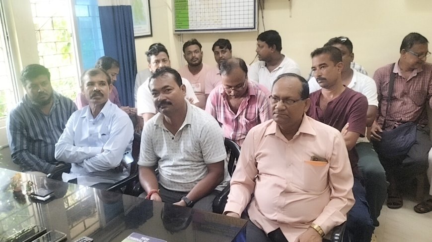 পুজোয় যান নিয়ন্ত্রণে বৈঠক বারুইপুর থানায়