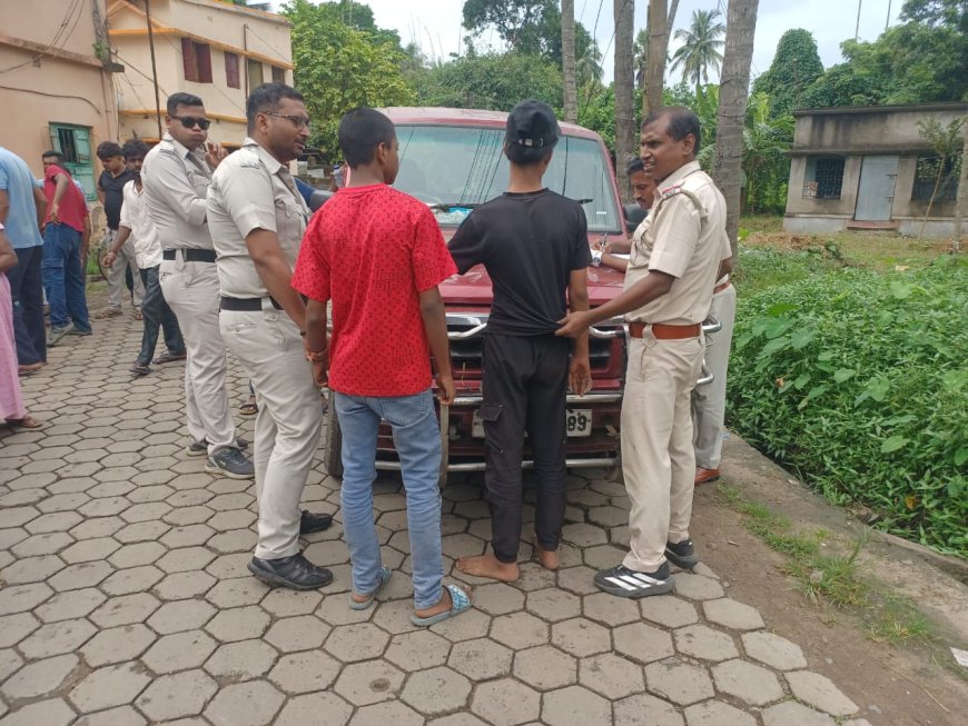 সোনারপুরে চপারকাণ্ডে দুই  নাবালক গ্রেপ্তার বারুইপুরে