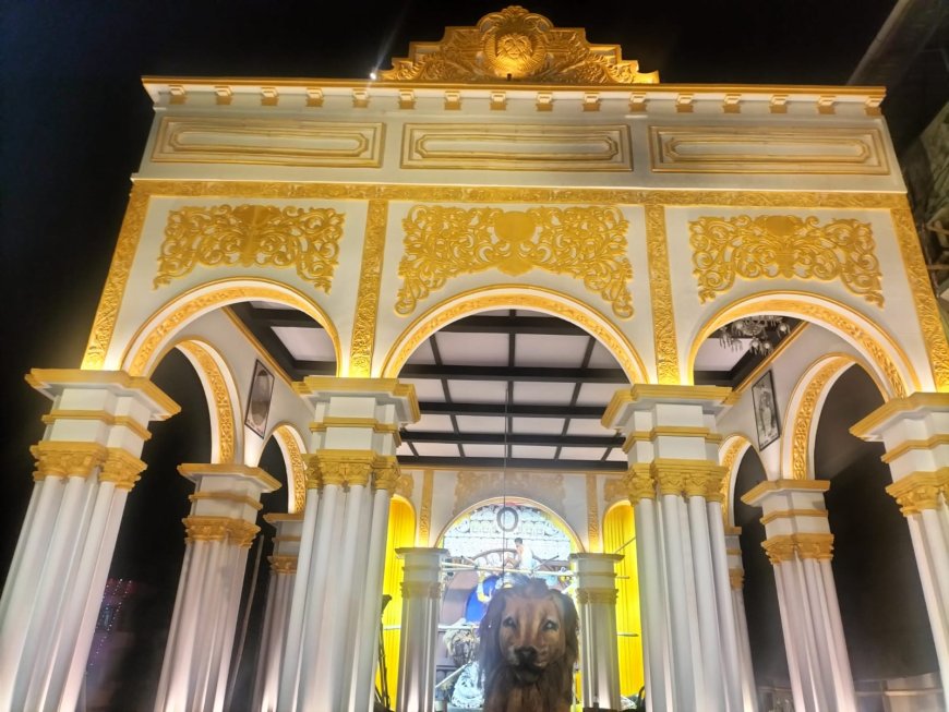 জগদ্ধাত্রী পুজোয় মাতলেন বারুইপুরবাসী