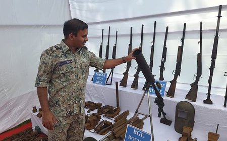 ছত্তিশগড়ে মাওবাদীদের অস্ত্রঘাঁটি ধ্বংস করল নিরাপত্তারক্ষীরা