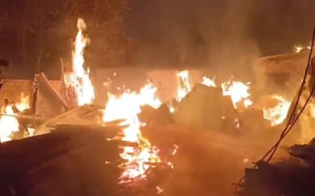 বিধ্বংসী আগুনে ভষ্মীভূত ৩টি দোকান