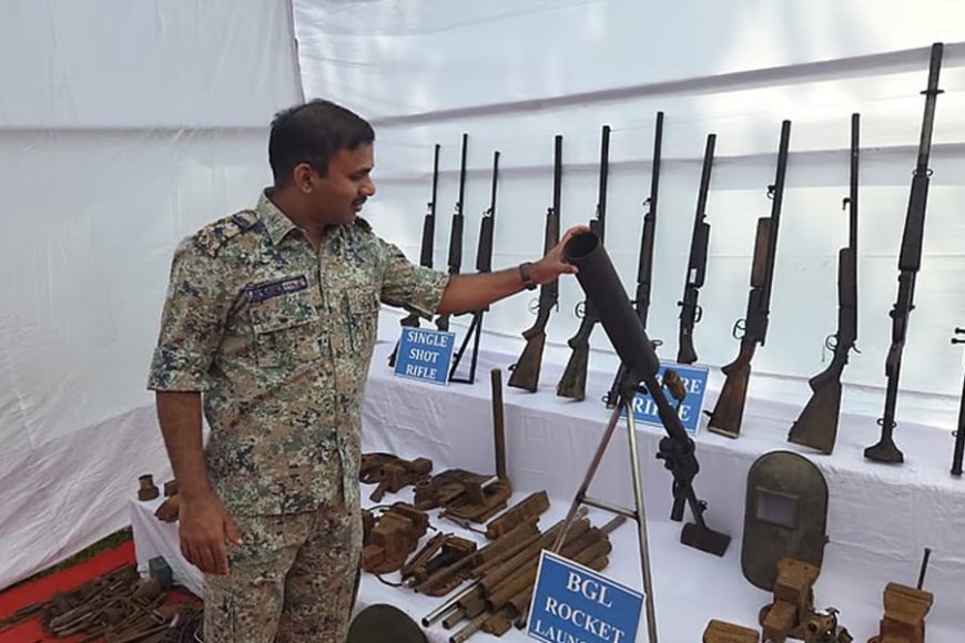 ছত্তিশগড়ে মাওবাদীদের অস্ত্রঘাঁটি ধ্বংস করল নিরাপত্তারক্ষীরা