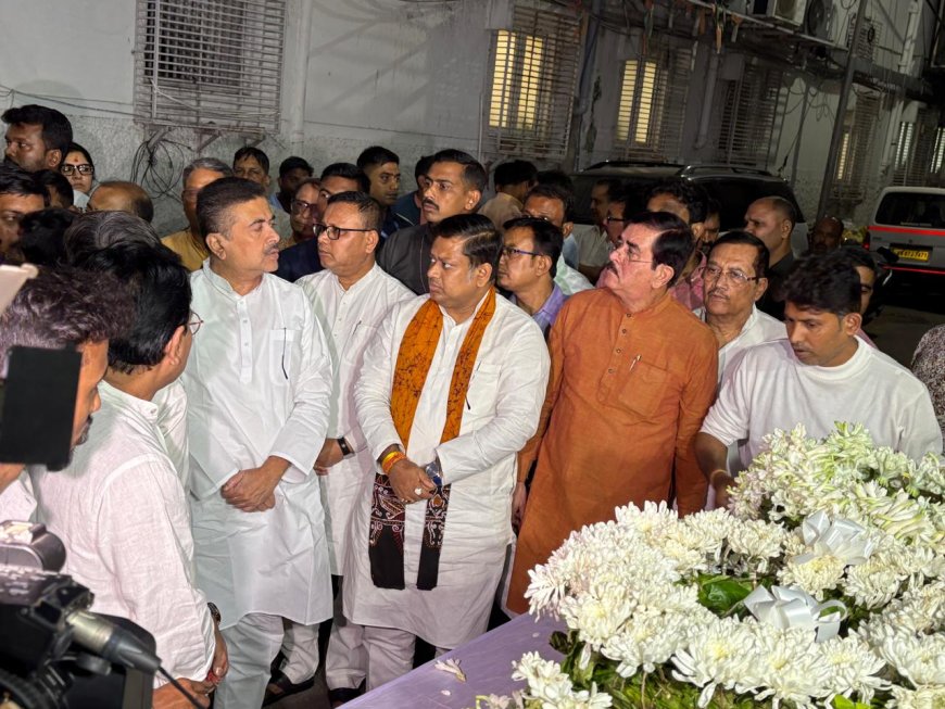 প্রয়াত হলেন বিজেপির প্রাক্তন জেলা সভাপতি ও রাজ্য কমিটির সদস্য সুনীপ দাস