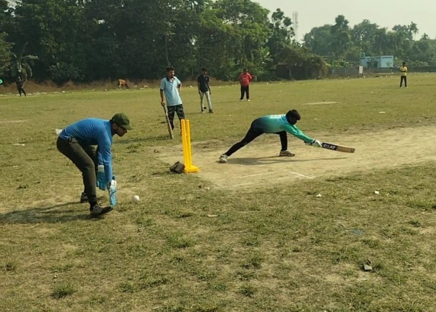 দৃষ্টিহীন ক্রিকেটারদের সিলেকশন ক্যাম্প হল বারুইপুরে