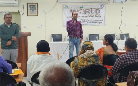 কৃষি ক্ষেত্রে মাটির গুরুত্ব বোঝাতে সচেতনতা শিবির