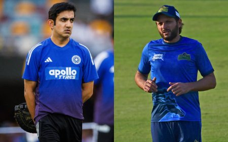 'গম্ভীর ভাবছে ও যা বলছে সেটাই ঠিক', ভারতীয় দলের কোচকে একহাত আফ্রিদির