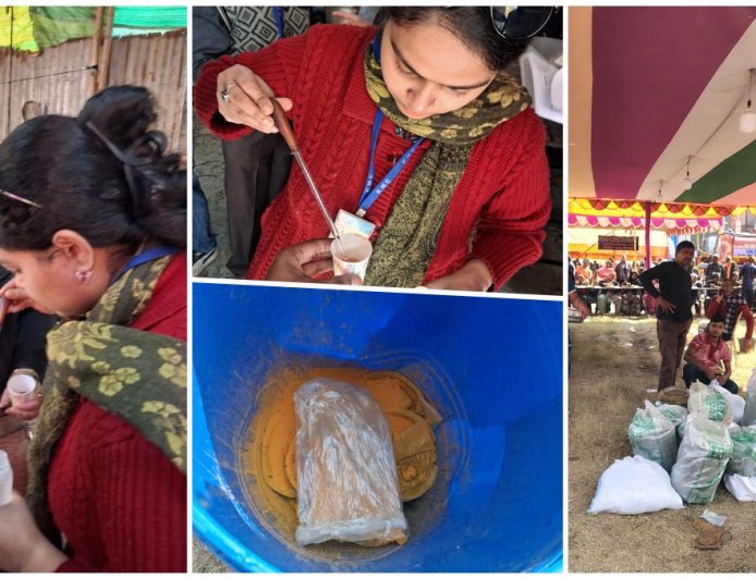 সাগর মেলায় খাদ্য নিরাপত্তা নিয়ে কঠোর প্রশাসন, কয়েকটি দোকানে দেওয়া হল নোটিশ