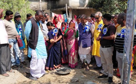 পাথরপ্রতিমায় প্রায় এক কোটি টাকা ব্যয়ে তৈরি করা হবে কংক্রিটের রাস্তা