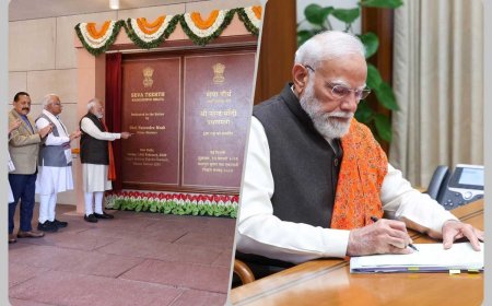 ইতিহাস গড়ে সেবা তীর্থে সরল প্রধানমন্ত্রীর দপ্তর, একাধিক গুরুত্বপূর্ণ সিদ্ধান্তে সই মোদীর