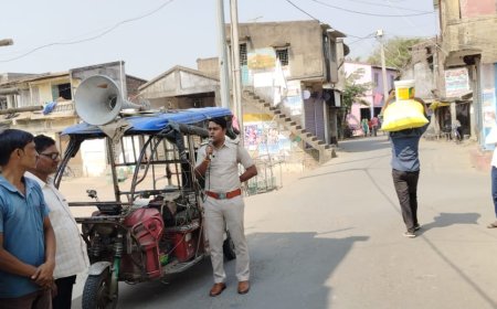 সুন্দরবন এলাকায় বারবার অগ্নিকাণ্ড; সাধারণ মানুষকে সতর্ক করতে পথে নামলেন গোবর্ধনপুর কোস্টাল থানার ওসি*