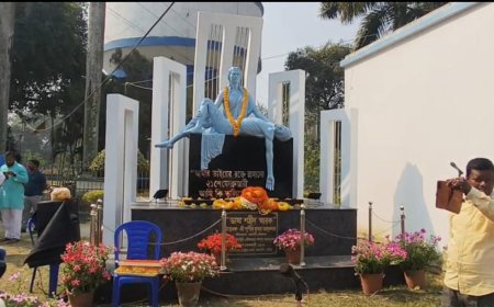 ভাষা শহীদদের শ্রদ্ধায় কল্যাণীতে তর্পণ, আন্তর্জাতিক মাতৃভাষা দিবসে স্মরণ ১৯৫২-র আত্মবলিদান