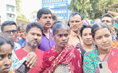প্রসূতি মৃত্যুকে ঘিরে গাফিলতির অভিযোগ, মেদিনীপুর মাতৃমায় তীব্র উত্তেজনা