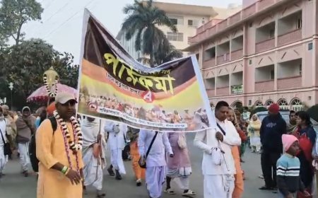 দোল উৎসব–২০২৬ উপলক্ষে শ্রীধাম মায়াপুরে শ্রীচৈতন্য মহাপ্রভুর ৫৪০তম আবির্ভাব মহোৎসব, ৩৫ দিনব্যাপী কর্মসূচিতে মুখর ইসকন