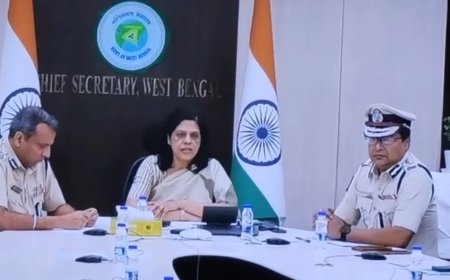 নবান্নে ভার্চুয়াল সাংবাদিক বৈঠক: আদালতগুলিতে বোমাতঙ্কের মেল ভুয়ো, আতঙ্কের কারণ নেই