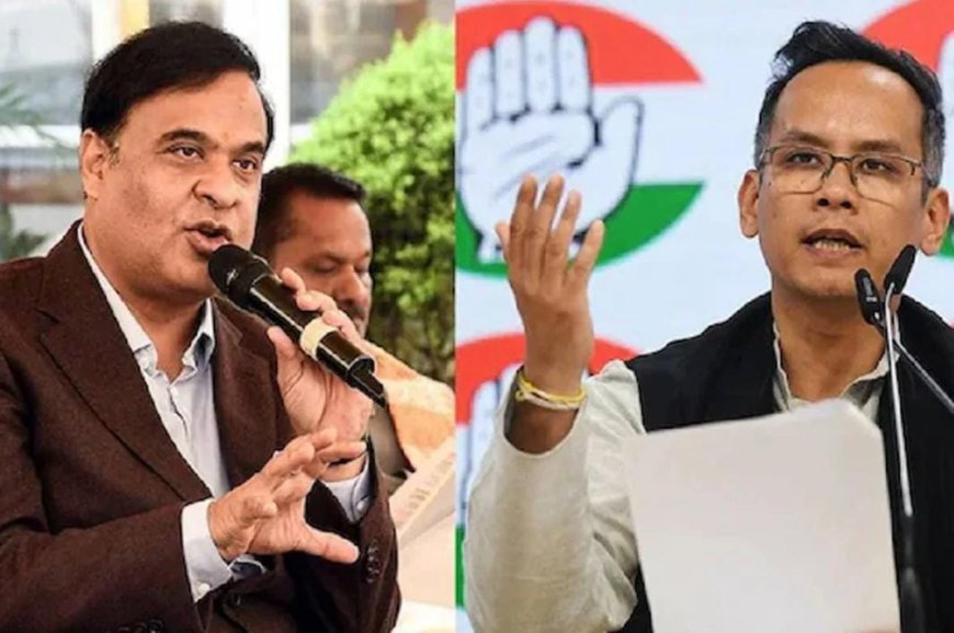 গৌরব গগৈর বিরুদ্ধে ৫০০ কোটির মানহানির মামলা হিমন্তের