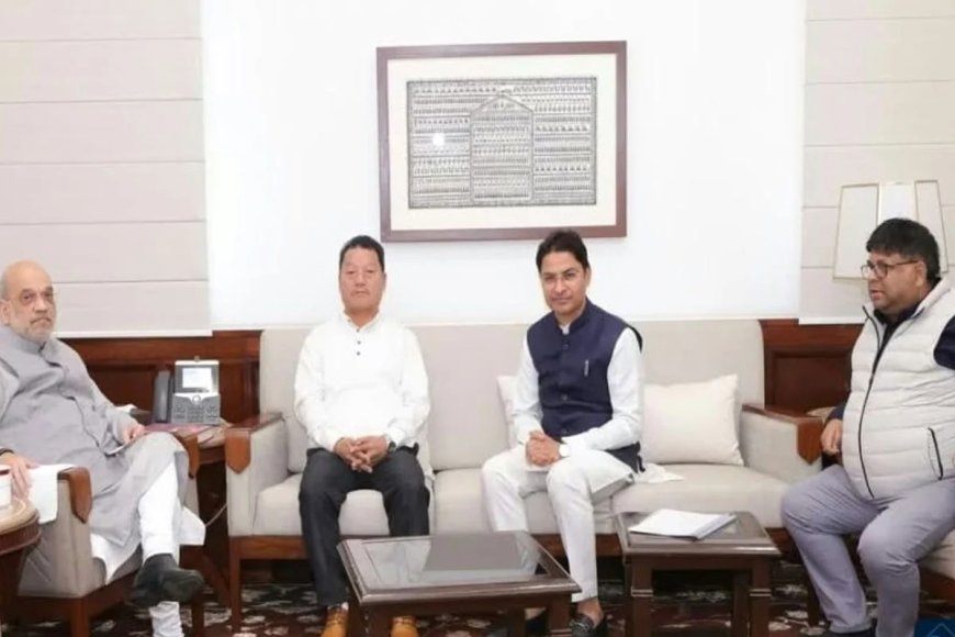 আবারও বিমল গুরুং-ই ভরসা বিজেপির, অমিত শাহের সঙ্গে বৈঠক ঘিরে জল্পনা