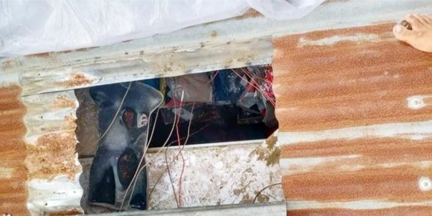 কালিবাজারে দুঃসাহসিক চুরি!দোকানের ছাউনি কেটে লুঠ নগদ টাকা*