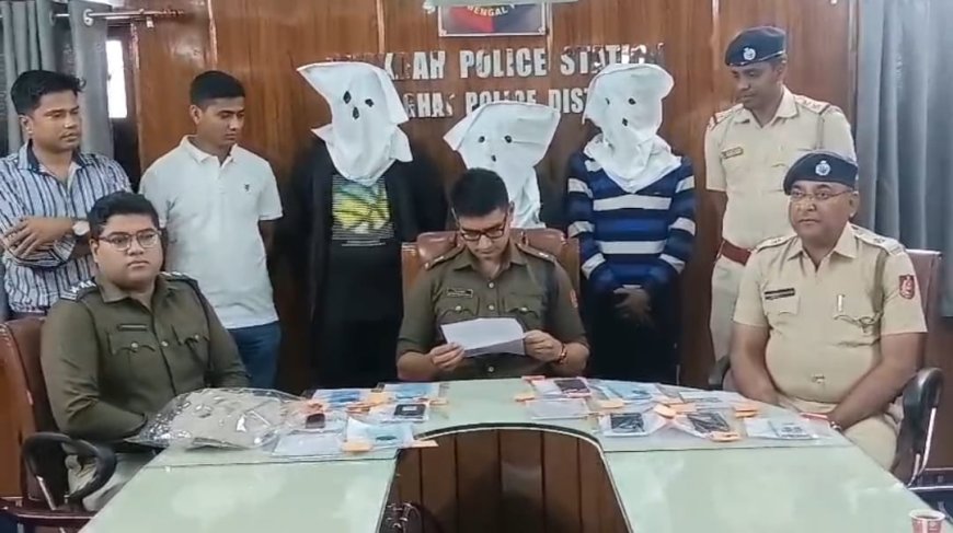 মহিলার ব্যাগ ছিনতাইয়ের ২৪ ঘণ্টার মধ্যেই ধরা ৩, রেলগেট এলাকা থেকে উদ্ধার ১০ মোবাইল ও সোনার চেন